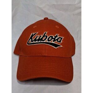 Kubota Hat K Products Adult Strapback Orange Gray Baseball Trucker Cap Don Bales